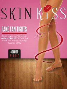 Skin Kiss fake tan tights 